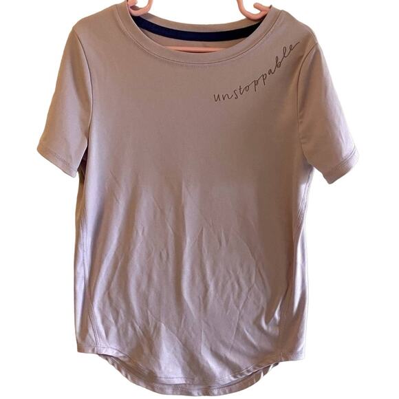 All in Motion Light Purple Girl’s Short Sleeve Unstoppable Athletic T-shirt M - Picture 1 of 5